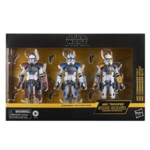 Set 3 Figuras Star Wars The Clone Wars Star Wars The Black Series 15cm